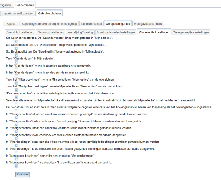 Bestand:100nlWebberBeheermoduleGebruikersgroepenGroepconfiguratieMijnSelectieInstellingen.PNG